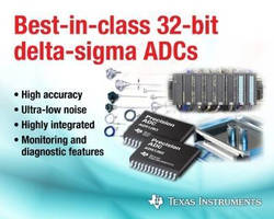 Analog-to-Digital Converters integrate fault detection.