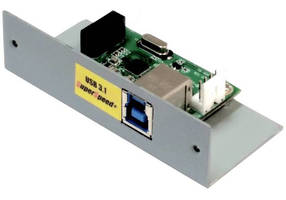 Rack-Mount Converter turns SATA device into USB 3.1 storage.