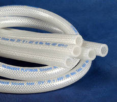 Braid-Reinforced Silicone Hose features high-purity design.