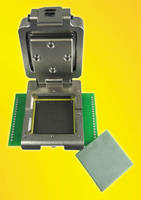 BGA Clamshell Socket operates at bandwidths up to 75GHz.