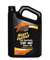 Synthetic Motor Oils minimize wear and viscosity breakdown.