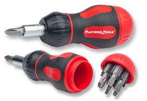Stubby Screwdriver features 8-in-1 design.
