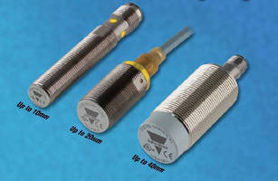 Inductive Proximity Sensors offer extended sensing range.