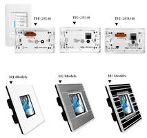 Touchscreen HMI Controllers integrate PoE function and RTC.