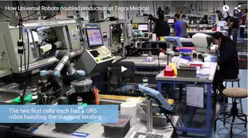 Robotics Doubles Production Output at Tegra Medical