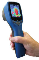 Thermal Imaging Camera measures from -4 to +482°F.
