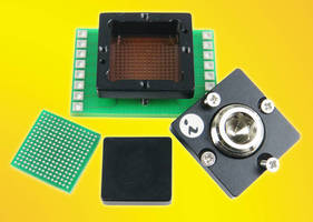 Epoxy Mount BGA Socket does not require soldering to PCB.