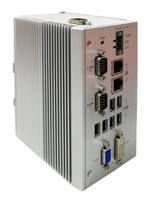 Fanless Embedded Controller operates from -40 to 185