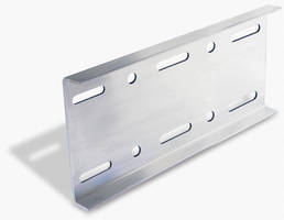 Cable Tray/Splice Plate reduces required structural supports.