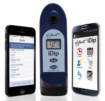Bluetooth-Enabled Photometer pairs with app on smartphone/tablet.