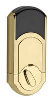 Motorized Deadbolt offers remote locking/unlocking from anywhere.