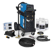 TIG Welding Systems deliver up to 210 A of output power.