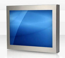 Stainless Steel 19 in. Panel PC has IP65-rated, fanless design.