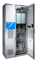Enclosed, Variable-Speed AC Drive has compact design.