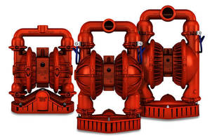 Metal AODD Pumps efficiently handle high-solids content fluids.