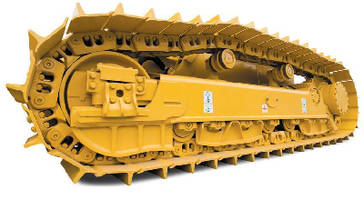 Crawler Dozer offers rotating bushing undercarriage option.