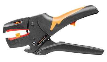 Self-Adjusting Wire Stripper handles large, insulated cables.