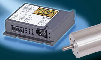 Servo Motor Controllers work with brushless, brushed DC motors.