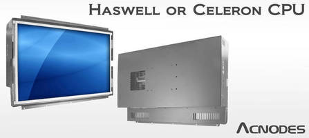 Open Frame Panel PC utilizes Haswell or Celeron CPU.