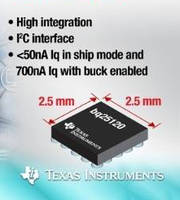 Battery Management IC maintains always-on 1.8 V operation.