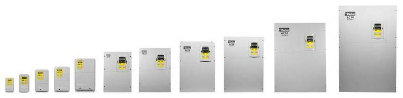 Parker Hannifin Extends Range of AC10 VFD to 250 HP