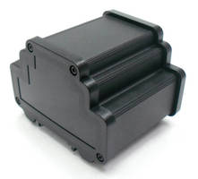 IP66 Aluminum Enclosure suits DIN rail applications.