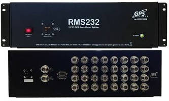 GPS Rackmount Splitter includes dual antenna redundancy.