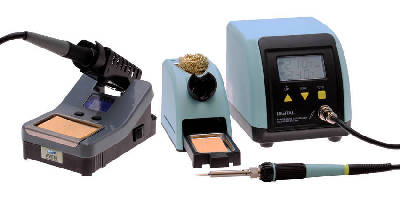 Soldering Stations feature ESD-safe design.