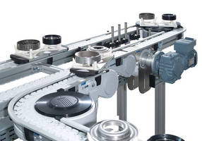 Low-Noise Modular Chain Conveyor allows quick planning, assembly.