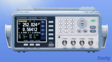 LCR Meters offer multiple measurement, auto-binning functions.