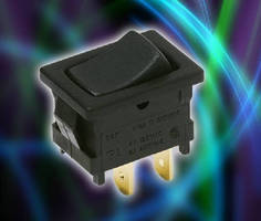 Snap-In Power Rocker Switches feature gold contacts.