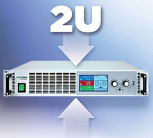 Programmable 3 KW DC Power Source integrates auto-ranging feature.