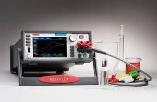 Electrochemistry Lab Systems integrate graphical touchscreen.