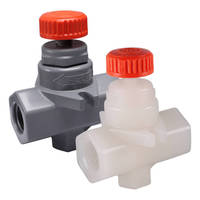 CPVC and PVDF Needle Valves serve high-temperature applications.