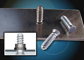 Flush-Head Studs offer quick mating with plastic fasteners.