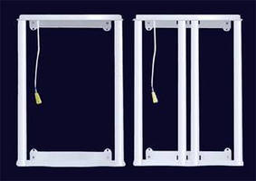 LED Retrofits replace linear fluorescent troffers.