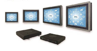 Panel PCs use projected capacitive touch technology.