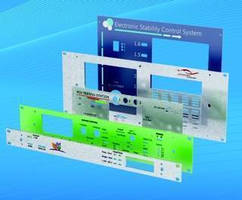 Custom Front Panels are available with digital printing.