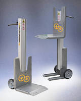 Elevating 2-Wheel Hand Truck facilitates load lifting.