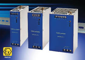 DIN Rail Power Supplies operate in hazardous locations.