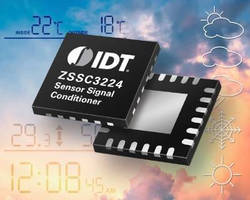 Sensor Signal Conditioner IC enables precision measurements.