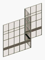 Building Design Software includes curtainwall model.