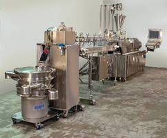 Pelletizer Systems feature pharmaceutical-grade design.