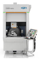 Laser Texturing Machine occupies 48.4 x 87.8 in. footprint.