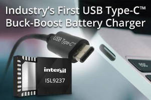 Buck-Boost Battery Charger supports USB Type-C connector.