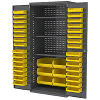 Storage Bins offer large capacity in small footprint.