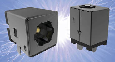 High-Current DC Jacks come in horizontal, vertical configurations.