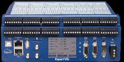 Data Acquisition System measures test stand vibration.