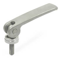 Stainless Steel Levers provide torque-free clamping.