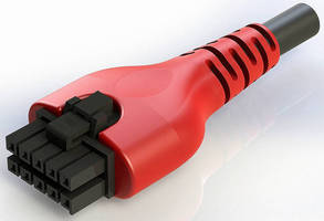 Power and Signal Connectors have molded strain relief design.